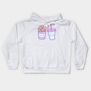 Fast Food Love Kids Hoodie